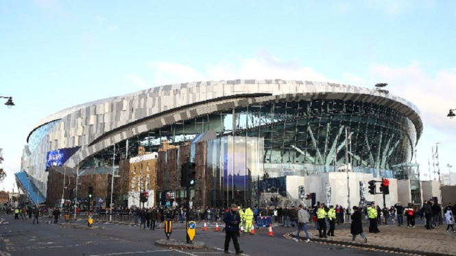 Stadion Tottenham akan menggelar laga terbesar Liga Inggris pekan ini antara Tottenham Hotspur vs Liverpool