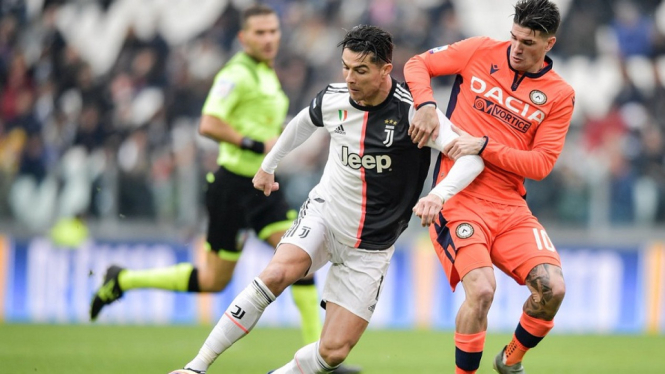 Cristiano Ronaldo berpeluang menambah koleksi golnya saat Juventus menjamu Udinese di babak 16 besar Coppa Italia