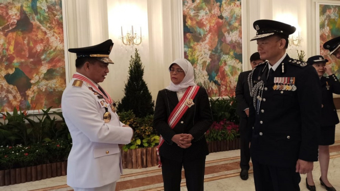 Kepada Mendagri Tito Karnavian, PM Singapura Lee Hsien Loong: “We Will Do Our Best” (Foto Puspen Kemendagri)