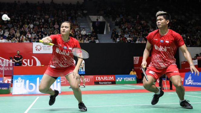 Pasangan Prancis, Gicquel-Delrue lagi-lagi membuat kejutan di ajang Indonesia Masters 2020. Kali ini mereka mengalahkan Praveen-Melati