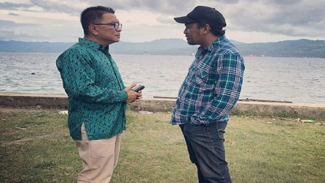 (Glenn Fredly dan Helmy Yahya/ Foto: Instagram @glennfredly309)