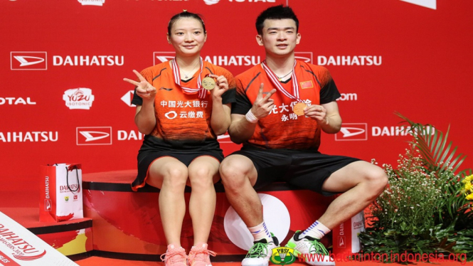 Zheng Siwei-Huang Ya Qiong (Tiongkok) Juara Indonesia Master