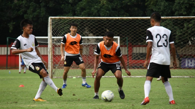 Bhayangkara FC berlatih serius jelang mengikuti Siem Reap Super Asia Cup 2020