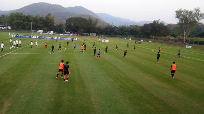 Thailand Timnas U19 Mulai latihan perdana
