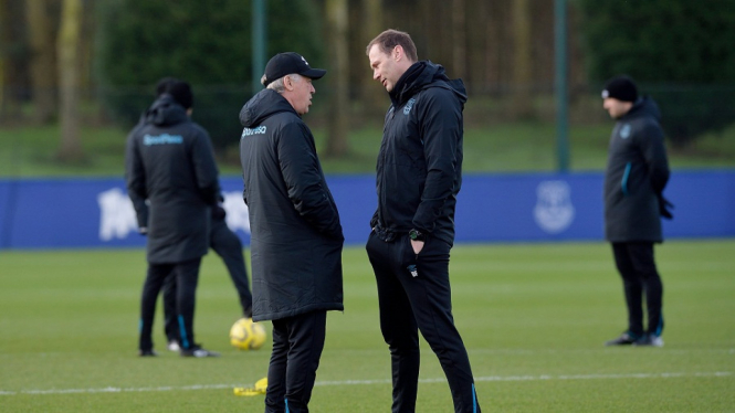 Usai laga winter break Liga Inggris kontra Crystal Palace pelatih Everton, Carlo Ancelotti lebih suka para pemainnya berlatih di Finch Farm.