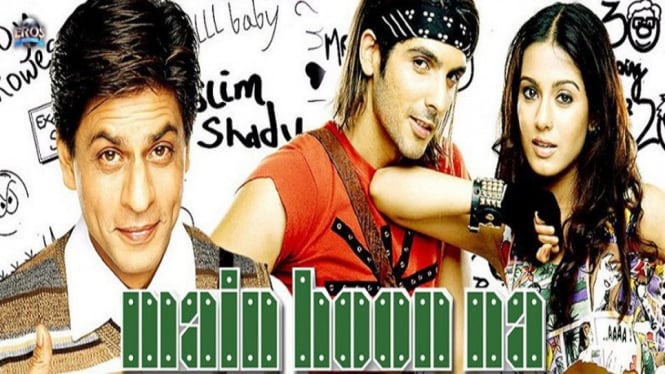 Sinem Bollywood 'Main Hoon Na' Shah Rukh Khan Segera di Layar Kaca ANTV (Foto Istimewa)