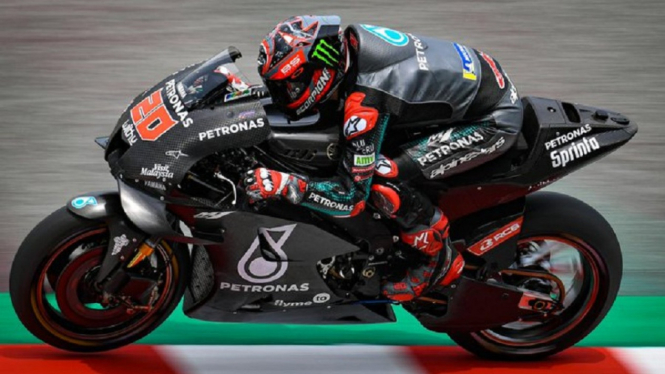 Hasil tes MotoGP 2020 hari 2, Quartararo masih tercepat, Marquez kecelakaan, Rossi hanya mampu 10 besar