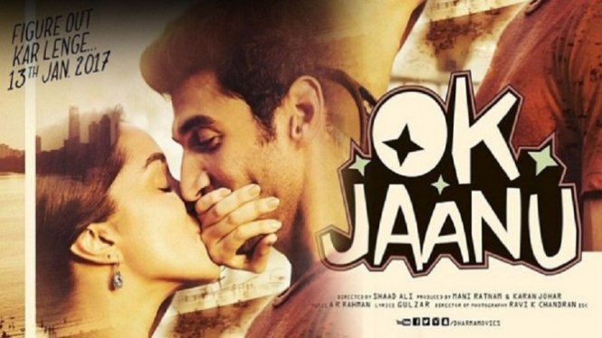 Drama Romantis 'Ok Jaanu' Segera Tayang di Mega Bollywood ANTV (Foto Poster Film)