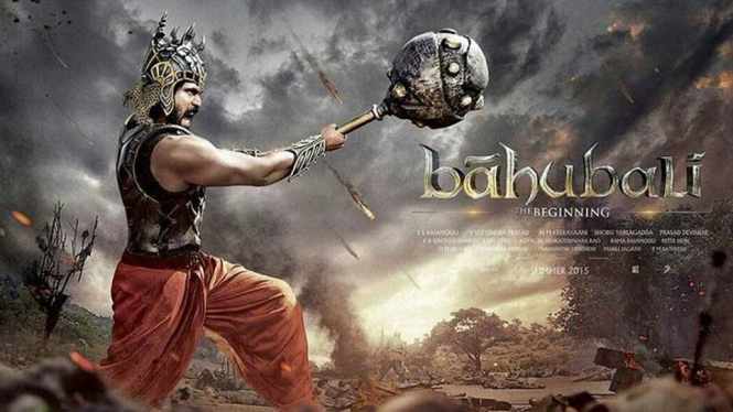 Film Kolosal 'Baahubali' Bakal Gemparkan Mega Bollywood ANTV (Foto Poster Film)