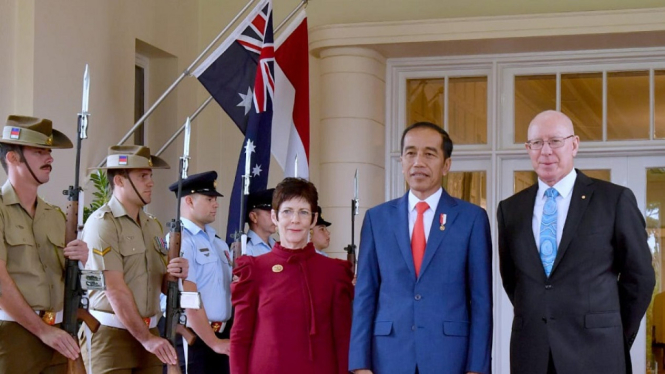 jokowi berada di Australia