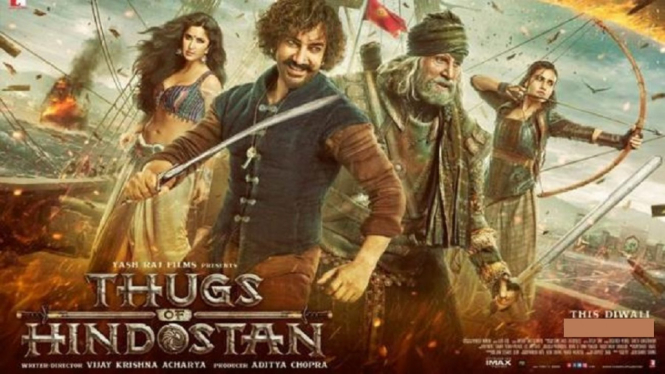 Amitabh Bachchan, Aamir Khan dan Katrina Kaif Bakal Tampil di Mega Bollywood ANTV (Foto Poster Film)