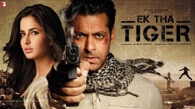 Tonton Romantisme Salman Khan dan Katrina Kaif dalam Mega Bollywood ANTV 'Ek Tha Tiger' (Foto Poster Film)