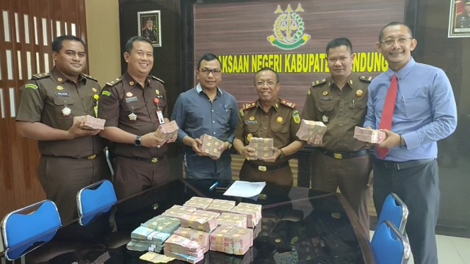 Kejari Bandung Sita Rp1,4 Miliar dari 3 Terpidana Korupsi Dinas Cipta Karya