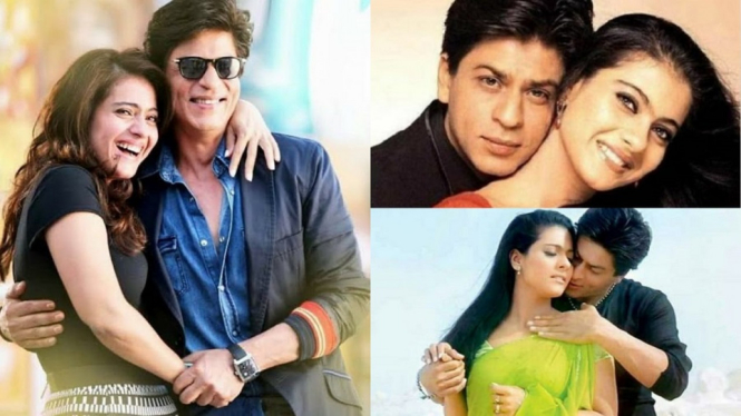 Shah Rukh Khan dan Kajol Diminta 'CLBK' Saat Peringatan 10 Tahun 'My Name is Khan' (Foto Kolase)