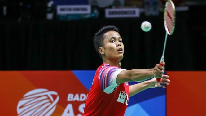 (BATC 2020) Anthony Sinisuka Ginting berhasil sumbang angka pertama