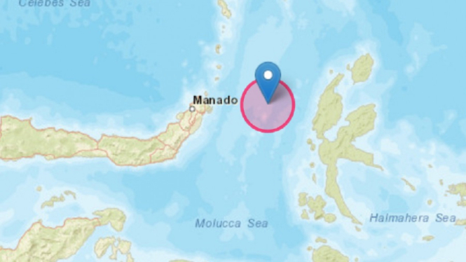 Gempa Magnitudo 5,4 Guncang Jailolo Maluku Utara