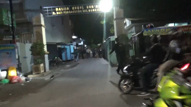 Warga Terlibat Tawuran dengan Geng Motor di Kota Makassar