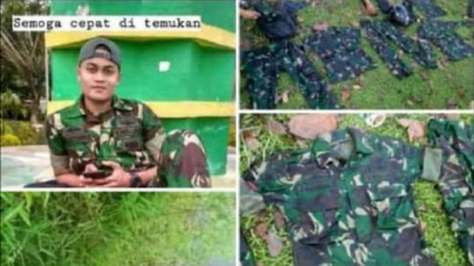 PERSONIL TNI AD HILANG