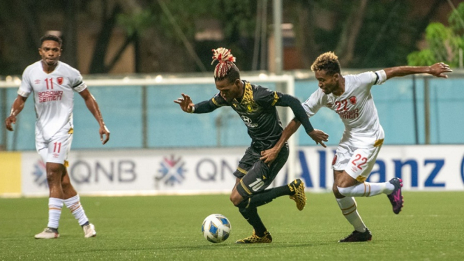 PSM Makassar vs Shan United, Juku Eja saat menelan kekalahan 1-2 di laga pertama fase grup dari Tampines Rovers