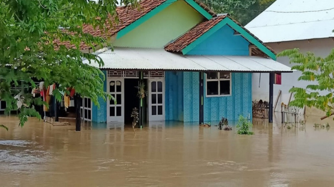 BNPB: Banjir Karawang, Puluhan Ribu KK Terdampak