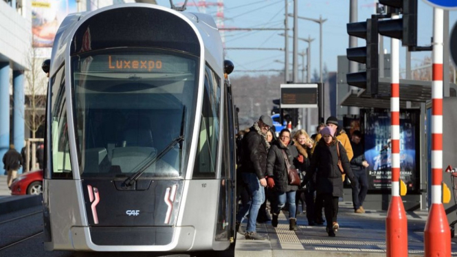 luxemburg train foto abc