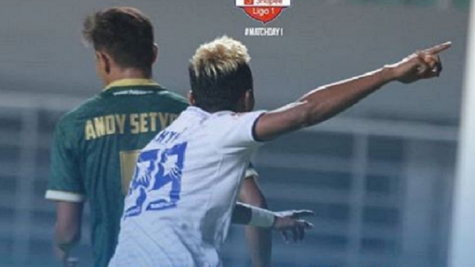 Gol Kedua Hari Yudo beri kemenangan Arema vs PS Tira 2-0