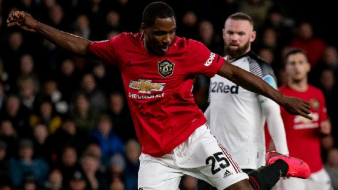 Odion Ighalo menjadi senjata baru Manchester United vs Manchester City di lanjutan Liga Inggris akhir pekan ini