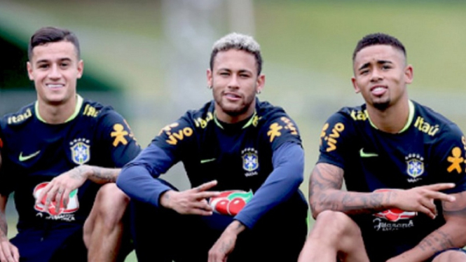 Neymar kembali masuk skuad terbaru Timnas Brasil sementara trio Real Madrid tersingkir