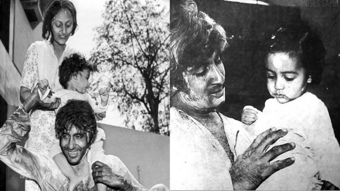Mega Bintang Bollywood Amitabh Bachchan Bagikan Foto Throwback yang Bernilai (Foto Instagram @amitabhbachchan)