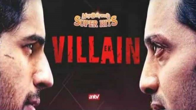 Aktor Tampan Sidharth Malhotra Berubah Karakter di Mega Bollywood ANTV 'Ek Villain' (Foto Poster Film)