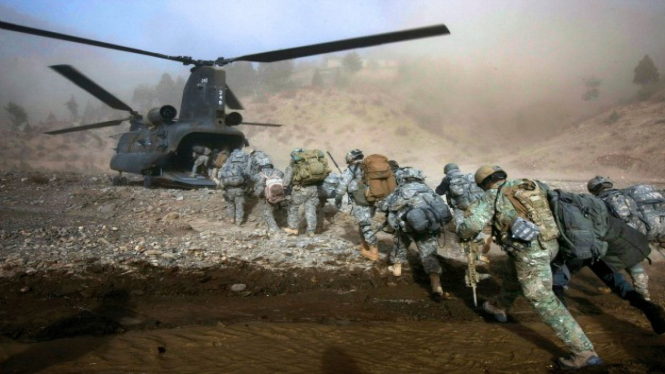 Amerika Serikat Mulai Kurangi Pasukan di Afghanistan