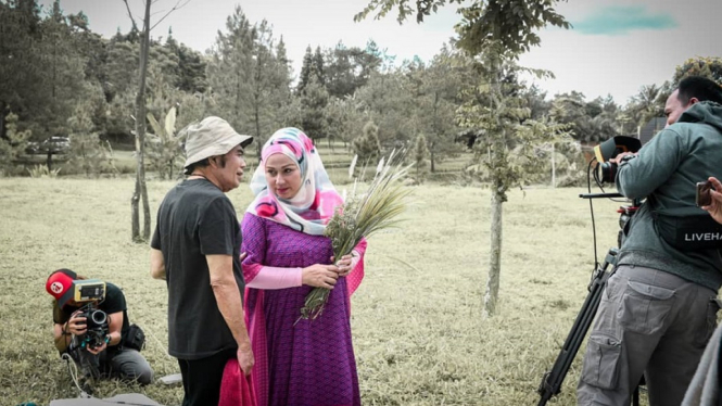 Raja Dangdut Rhoma Irama Lagi Syuting Sinetron Baru, Begini Penampakannya (Foto Instagram @rhoma_irama_official)