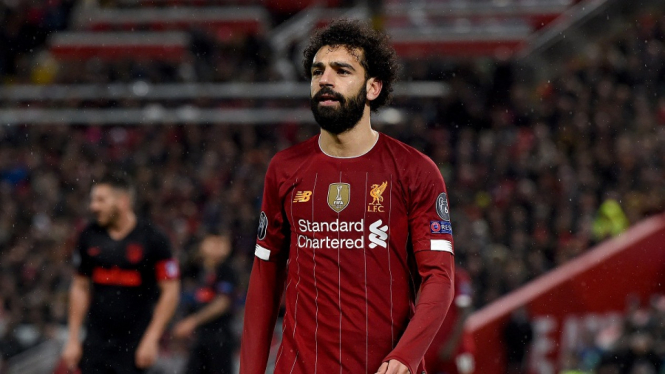 Mohamed Salah gagal membawa Liverpool lolos ke babak perempatfinal usai kalah 2-3 dari Atletico Madrid di Anfield