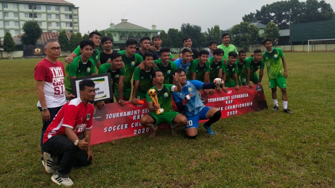 Perbanas juara RAF Soccer Championship, target berikutnya terbaik di Liga Mahasiswa