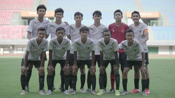 Timnas U16 Akhiri Pelatnas Tahap 3 di Bekasi