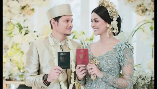 Syamsir Alam dan Bunga Jelitha Menikah, Resepsi Tertunda dan Kisah Perjalanan Cinta Mereka foto Instagram