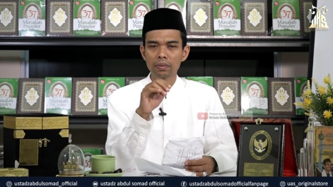 Ini Kata Ustaz Abdul Somad Tentang Fatwa MUI untuk Hindari Sholat di Masjid (Foto Tangkap Layar Video Instagram)