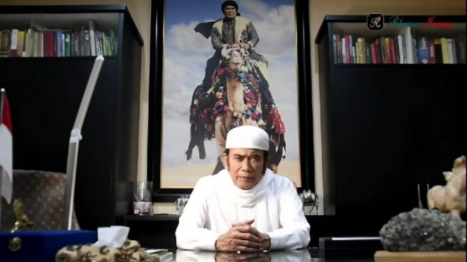 Pesan Raja Dangdut Rhoma Irama Terkait Wabah Virus Corona Covid-19 (Foto Tangkap Layar Video Instagram)