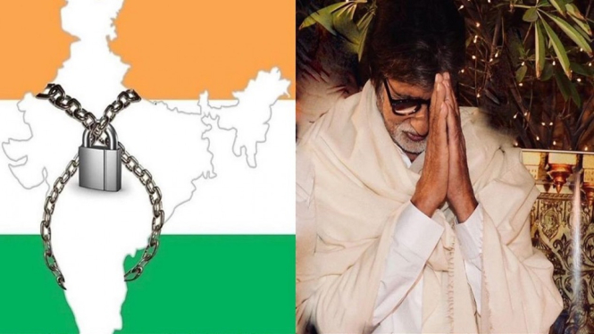 India Lockdown 21 Hari, Ini Kata Legenda Bintang Bollywood Amitabh Bachchan (Foto Instagram)