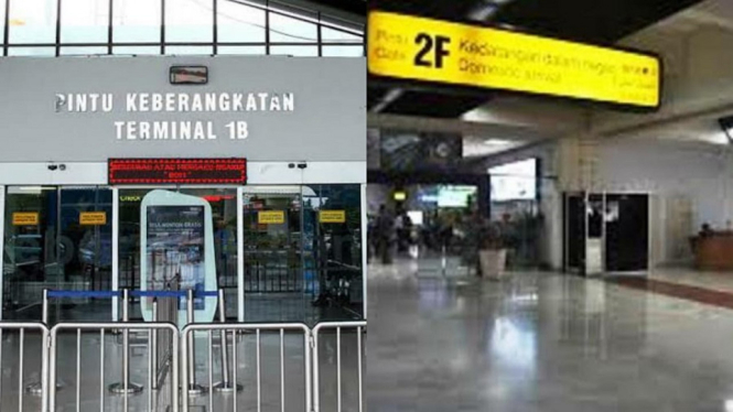 Mulai 1 April, Operasional Terminal 1 dan Terminal 2 Bandara Soekarno-Hatta Dibatasi (Foto Kolase)