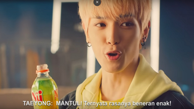 Mantul! NCT 127 jadi bintang iklan terbaru di Indonesia