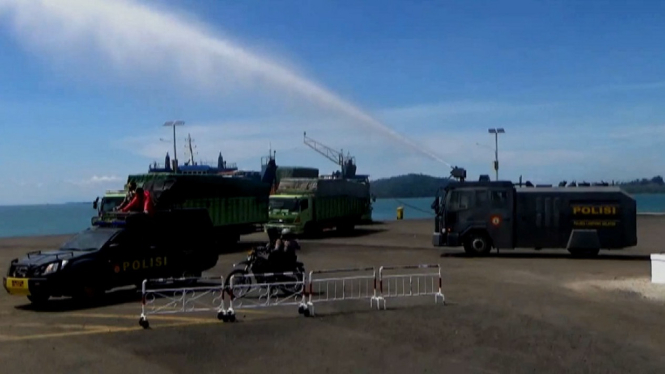 4 WATER CANON PENYEMPROTAN LAMPUNG