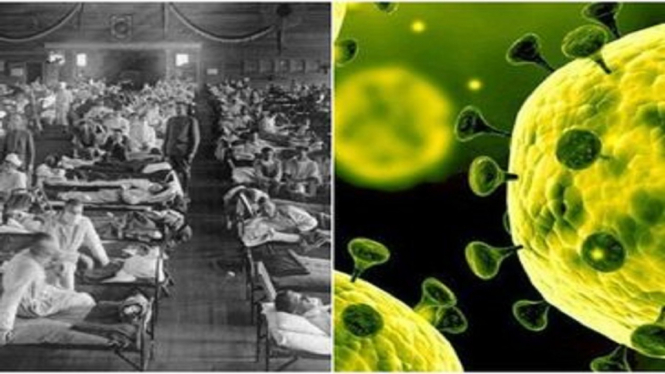 Inilah Sejarah Pandemi yang Terjadi Sejak Ratusan Tahun Lalu (Foto Kolase Twitter @AdeeJupri_)