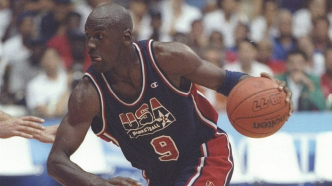 Michael Jordan di Olympiade Barcelona 1992