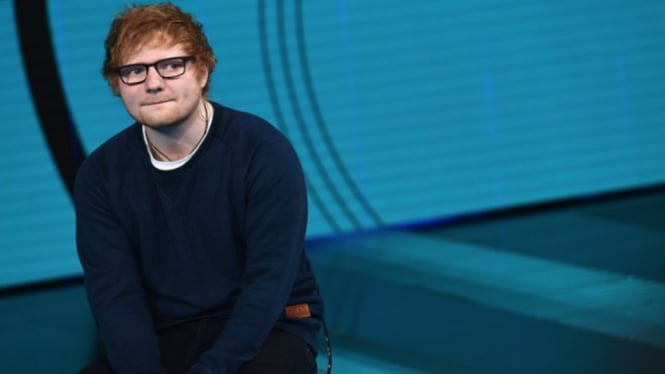 Ed Sheeran Jalankan Bisnisnya Secara Mandiri di Tengah Pandemi Corona (Foto: Twitter/@MTVUK)