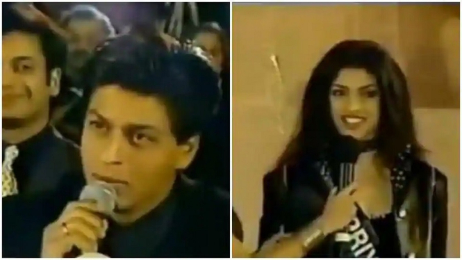 Shah Rukh Khan Pernah Bertanya Kepada Priyanka Chopra Tentang Menikah dengan Aktor (Foto Kolase)