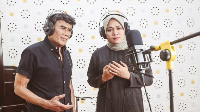 Terbaru, Raja Dangdut Rhoma Irama Feat Anisa Rahman Lagu Virus Corona (Foto Istimewa)