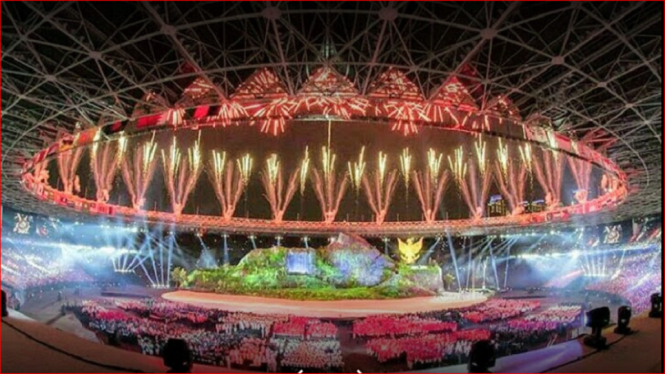 Stadion Utama Gelora Bung Karno Opening Ceremony Asian Games 2018