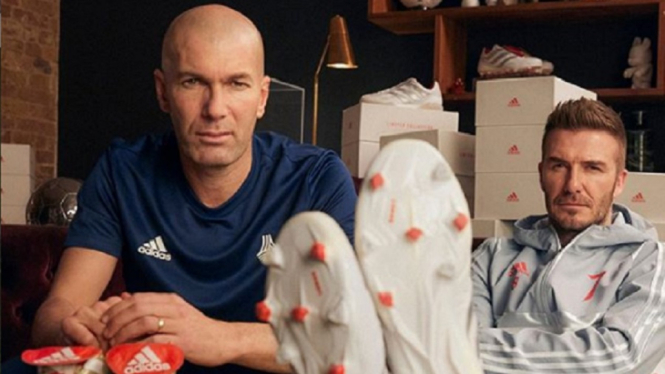 Kenang Pertandingan Terakhir Bersama Zinedine Zidane, David Beckham: Momen Emosional (Foto: Instagram/@zidane)