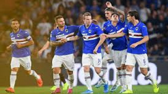 Sampdoria Temukan 4 kasus Covid -19 2